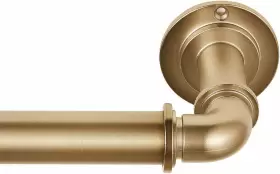 Mode 887262634330 Industrial Room Darkening Fits 36 Inch - 72 Wide Windows Warm Gold