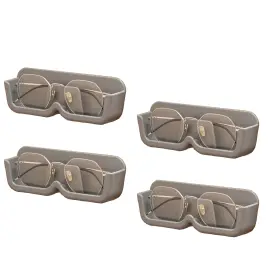Mojedi 763043582598 4 Pcs Eyeglasses Holder Wall Mounted Sunglasses Display Case Glasses Organize