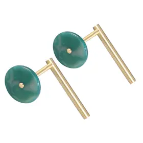Gdstsu035202 Mookaitedecor Pack Of 2 Agate Slice Crystal Curtain Holdbacks L Shaped Hook Wall Mounted Cu