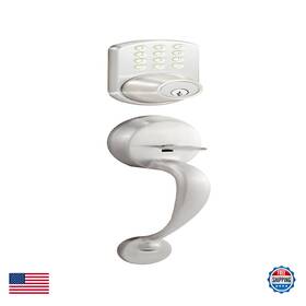 Morning Industry B0054snilq Bhf-01sn Handle Set Combo Touchpad Deadbolt Sat Nickel