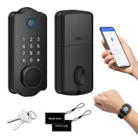 Mypin B0ddxyg8q9 Fingerprint Smart Door Lock Keyless Entry Deadbolt Electronic Biometric