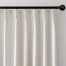 Mhcn099-pl40102ln Mysky Home Linen Pinch Pleated Blackout Curtains 100% Room Darkening For Livi