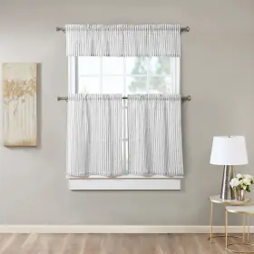 Nanshing 810140054241 Turner Rod Pocket Kitchen Curtain Valance And Tiers Set