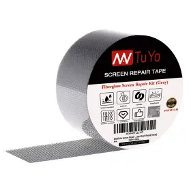 Nt0000 Nantuyo Screen Repair Tape Kit 3-layer Strong Adhesive 2 Inch 180 15ft Windows Door