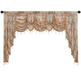 3b-zsbq-smt303-cm-70x40 Napearl Valance For Living Room-jacquard Swag Valances Windows Beaded Wa
