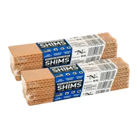 Nelson Wood Shims Wc8/12-2/24l Composite And Wedges For Leveling Waterproof 24 Pack 8-inch Heavy Dut