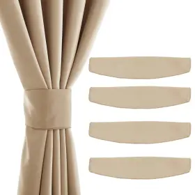 Ntcatbk1sd4-18.5x4c14 Nicetown Handmade Curtain Tie Backs-decorative Drape Backs Holdback Holder For W Inch