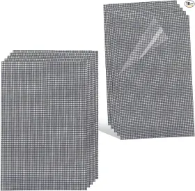 Nobrand 626873972512 Window Screen Repair Patch 5ftft X 7 Inch Kit Black