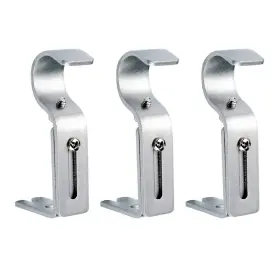Nuoda 710783190080 Adjustable Curtain Rod Bracket Wall For Mount Metal