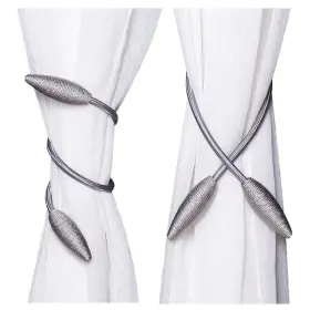 Nydecor 608754131751 Curtain Tiebacks Drapery Holdbacks Window Drape Holder Weave Rope Clips For B