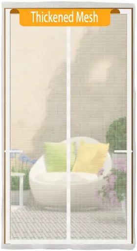 Odo-3680 Odocovo Upgraded Magnetic Screen Door Thicker 250g/m Reinforced Mesh 36 Longer Mag