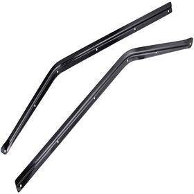 Omix-ada B00h90ny2u Omix-ada 13701.81 Window Glass Retaining Channel Kit Black Fits 1987-1995 Jeep