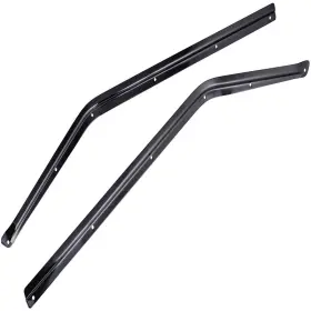 B00h90ny2u Omix-ada 13701.81 Window Glass Retaining Channel Kit Black Fits 1987-1995 Jeep