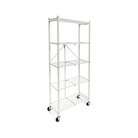 Origami 193802388831 2 Pack Rpr Series 5 Shelf Steel Rack Unit Holds Up To 100 Pounds White