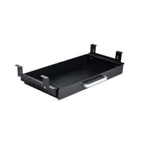 Drw-2101bk Osteed Under Desk Drawer Organizer 21 Inch Black Upgraded With Adjustable Brackets Slid