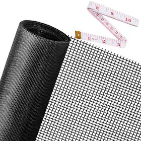 Ouskr 614162382043 Replacement Window Screens 48x118 Inch Durable 48 X118 Black