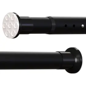 Oxdigi 883521973714 Tension Shower Doorway Curtain Rod/adjustable 82.7-102.4 Inches No Dri