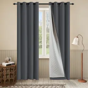 Oyjm-w34-50y96 Oyring Noise Canceling Curtains Soundproof 3-in-1 Grommet Full Blackout For