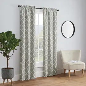 15617056x063gry Pairs To Go Vickery Modern Decorative Rod Pocket Window Curtains For Bedroom