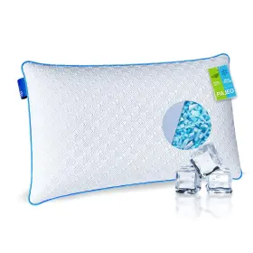 1pcs-lx Pajeo Cooling Bed Pillows For Sleeping Queen Size Set Of 1 Double-sided Memory Foa