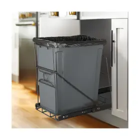 Pbugac 757523569438 Stainless Steel Kitchen Adjustable Trash Can Holder Heavy Duty Cab... Fast Ship