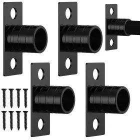 Spe-pelopy-0470 Pelopy 4 Pcs Inside Mount Curtain Rod Bracket 3/8 Inch Set For Roddi