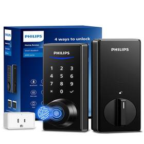 Philips B0d3tdwlrm Wi-fi Smart Door Lock Keyless Entry App Controlfingerprint
