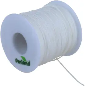 Gm-0066 Pmland 1 X Roll Of 100 Yards Lift Shade Cord 1.2 Mm - White