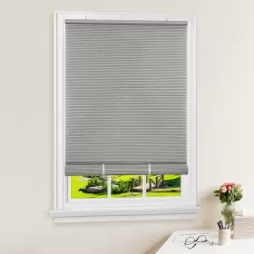 Porch & Den 054006260227 And Longacre Vinyl Cordless Roll-up Blind Grey 30x72