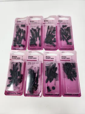 5771 Prime-line 8 Packs Window Screen Plunger Bolts Latch Fits 3/8 Inch To 7/16 Frame