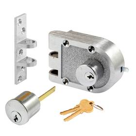 Prime-line B00cp6wy3i Premium-line Segal Se 19323 Bronze Deadlock 2 Cylinder Flat Strike Brushed Chrom
