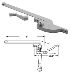 H-3508 Prime-line Right Hand Teardrop Type Casement Operator H 3508