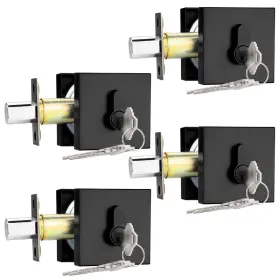 B0cchcmkm1 Probrico Black Double Cylinder Deadboltkeyed Both Sideresidential Security