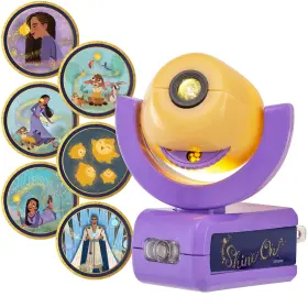 80089 Projectables Disney Wish Led Night Light Plug-in Dusk-to-dawn Projector Ideal