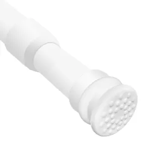 Qilerr 726310846083 Tension Curtain Rod 33 To 59 Inches Adjustable Extension Spring Rods