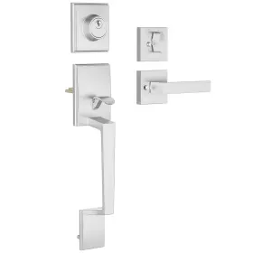 B0fs7s2m4j Rafeciee Satin Nickel Front Door Handle And Deadbolt Set Lock