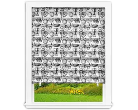 3655590 Redi Shade No Tools Original Printed Light Filtering Pleated Paper Spo