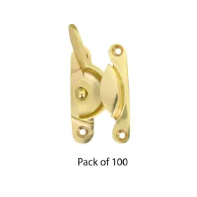 76009 Renovators Supply Manufacturing 100 Traditional Window Sash Lock Bright Solid Brass