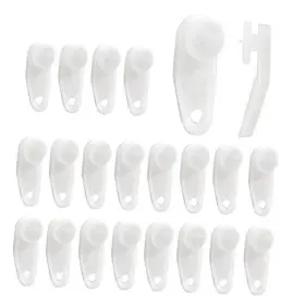 Sdd23328ctg-01 Rierdge Curtain Track Glider Hooks Plastic Drape Rail Slider For Window 50