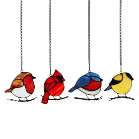 River Of Goods 810105593082 Set 4 Songbirds