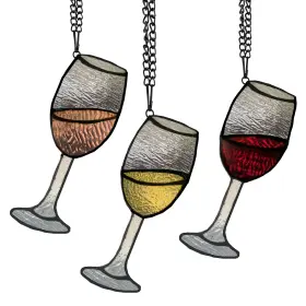 River Of Goods 810105594843 Set 3 Wine Glass Trio