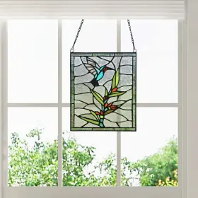 River Of Goods 818140029511 10-inch Happy Hummingbird Aqua/green/orange 8 Inch X