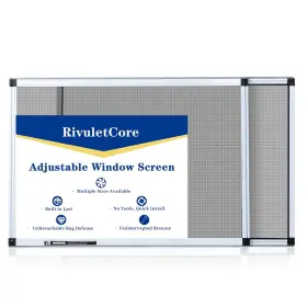 Sc001 Rivuletcore Expandable Window Screen 1 Pack Adjustable Replacement 10 Inch H X