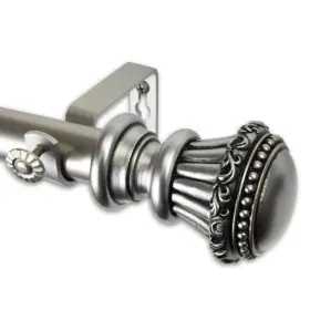 100-31-665 Rod Desyne 1 Inch Chance Curtain 66-120 Satin Nickel