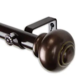 100-34-999 Rod Desyne 1 Inch Rotunda Curtain 120-170 Bronze