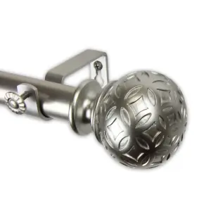 100-35-1605 Rod Desyne 1 Inch Odelia Curtain 160-240 Satin Nickel