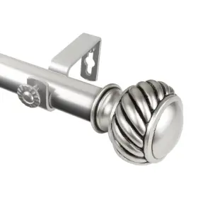 100-46-1605 Rod Desyne 1 Inch Baldir Curtain 160-240 Satin Nickel