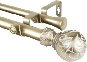 100-47-1603-d Rod Desyne 1 Inch Cypress Double Curtain 160-240 Gold