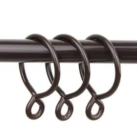 1923-007 Rod Desyne 10 Curtain Eyelet Rings Cocoa