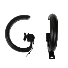 Rod Desyne 194367139432 Decorative Traverse Rings Black 10 Piece